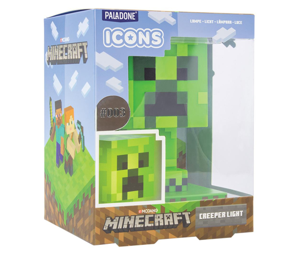PALADONE Lampka Minecraft Creeper - 1247171 - zdjęcie 3